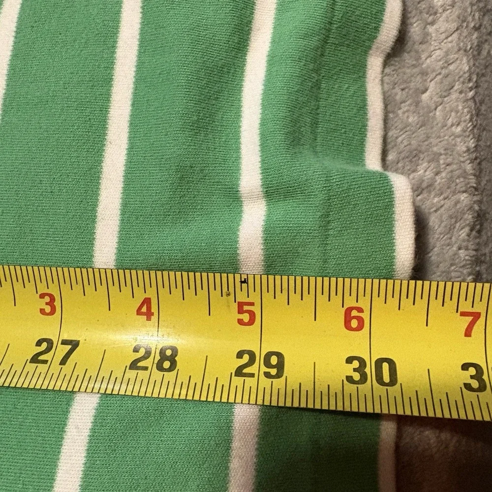 Polo Ralph Lauren Men's XL Short Sleeve Green & White Polo Shirt